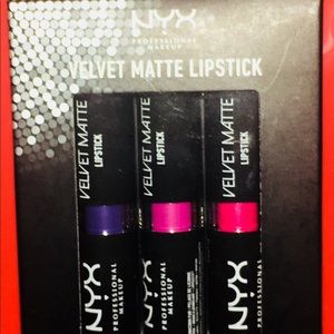 NYX VELET MATTE LIPSTICK SET